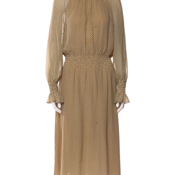 TORY BURCH Silk long dress Size 14 - Picture 1 of 8